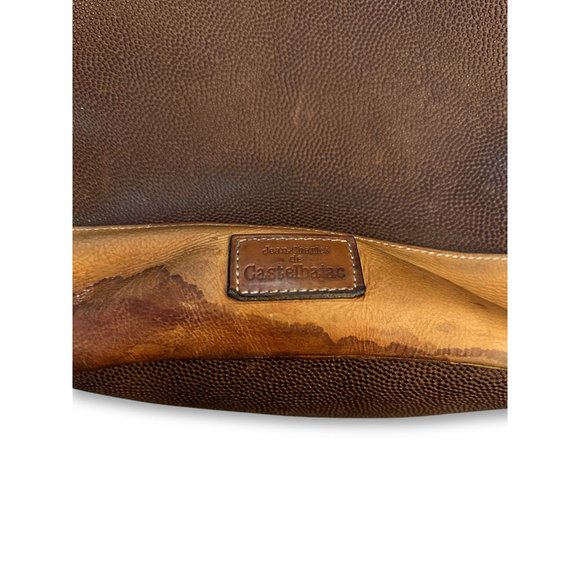 Jean Charles JC De Castelbajac Vintage Leather Bucket Tote Purse RARE - Picture 3 of 12